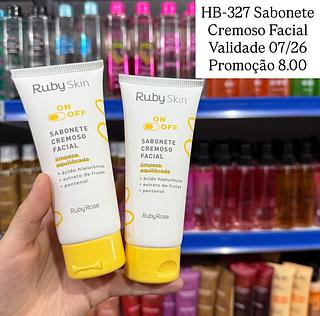 Sabonete Cremoso Facial Ruby Rose (validade 07/26)