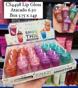 Lip Gloss Fresh Smoothie Pink 21 (somente avulso)