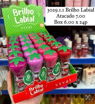 Brilho Labial Morango Vivai