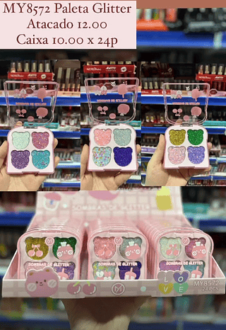 Paleta de Glitter Tropical Teen (somente avulso)