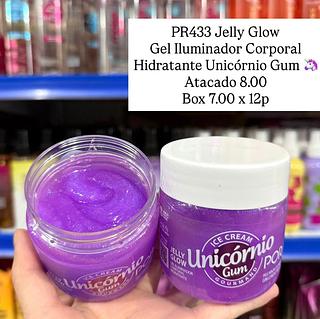 Gel Iluminador Corporal Hidratante Unicórnio Gum Poran