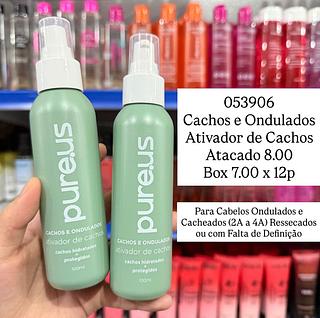 Ativador de Cachos e Ondulados Pure.us