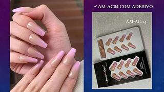 Unhas Postiças Clássicas Amor Anjo