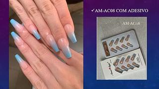 Unhas Postiças Clássicas Amor Anjo