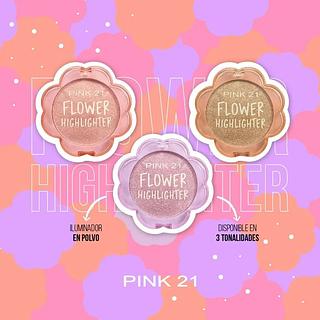 Iluminador Flower Highlighter Pink 21 (validade:09/2026)