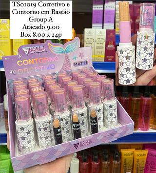 Corretivo e Contorno em Bastão Grupo A Toque Special (Somente Peças)