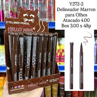 Delineador Marrom para Olhos Hello Mini