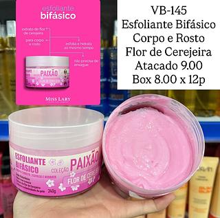 Esfoliante Bifásico Corpo e Rosto Flor de Cerejeira Miss Lary