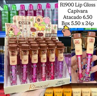 Lip Gloss Capivara Cute Rinocoo
