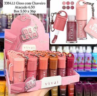 Gloss com Chaveiro Vivai