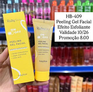 Peeling Gel Facial Ruby Rose (validade 10/26)