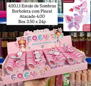 Estojo de Sombras Borboleta Fofy´s Vivai