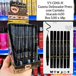 Caneta Delineador com Carimbo Yoyo Maquiamor