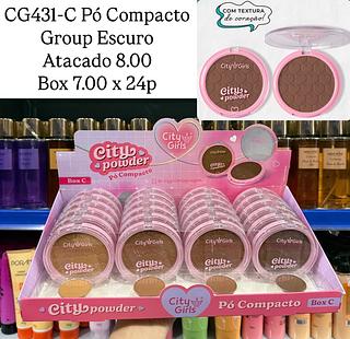 Pó Compacto City Powder Grupo C City Girls