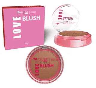 Blush Compacto 01 ao 12 Max Love