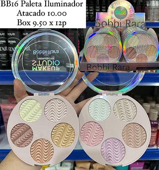 Paleta de Iluminador 5 Cores Bobbi Rara (somente avulso)