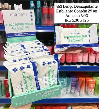 Lenço Demaquilante Esfoliante Mia Make