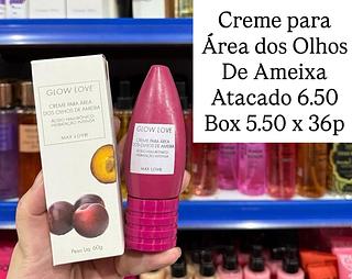 Creme Para Área dos Olhos de Ameixa Glow Love Max Love
