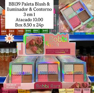 Paleta Blush & Iluminador & Contorno Bobbi Rara (somente avulso)