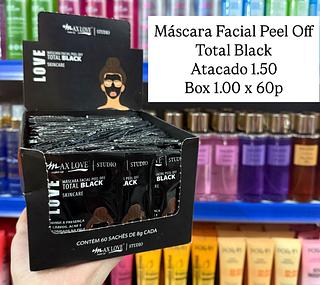 Máscara Facial Peel Off Total Black Max Love (somente peças)