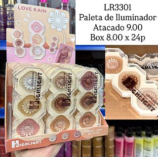 Paleta de Iluminadores Lové rain