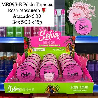 Pó Tapioca Selva Neon Rosa Mosqueta Miss Rôse