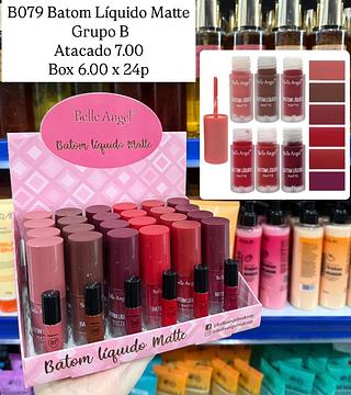 Batom Líquido Matte Grupo B Belle Angel