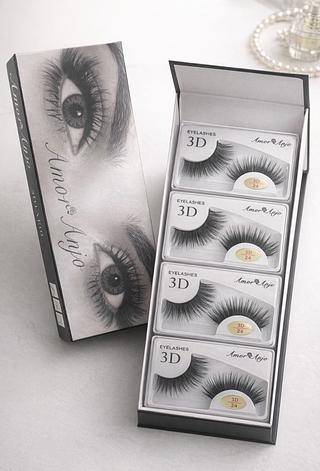 Cílios Postiços 1 Par 3D