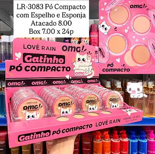 Pó Compacto Gatinho Lové Rain