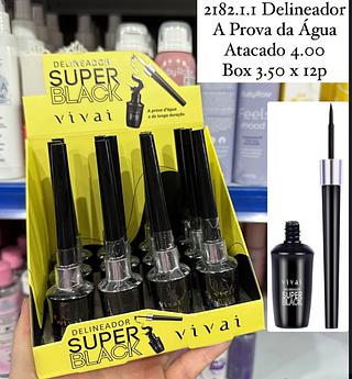Delineador Super Black Vivai