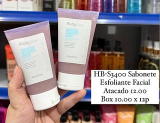 Sabonete Esfoliante Facial Ruby Skin Ruby Rose