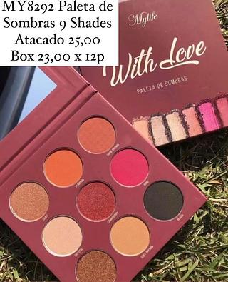 Paleta de Sombras With Love Mylife