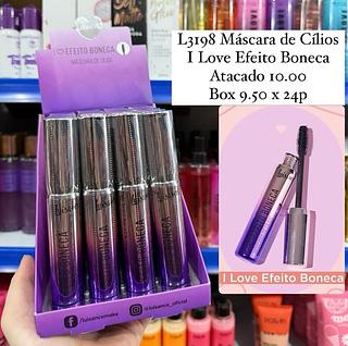 Máscara de Cílios I love Efeito Boneca Luisance