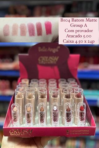 Batom Matte Crush Belle Angel