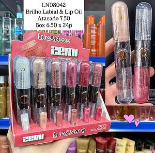 Brilho Labial & Lip Oil Lua e Neve