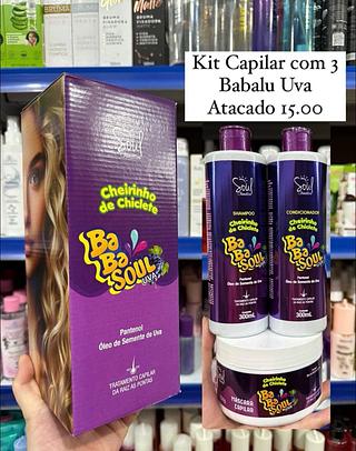 Kit Capilar Uva Soul