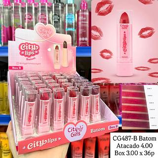 Batom City Lips Grupo B City Girls