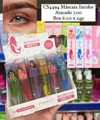 Máscara Incolor Sereia Pink 21 (somente peças)