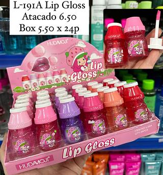 Lip Gloss Yakult Moranguinho Hudamoji