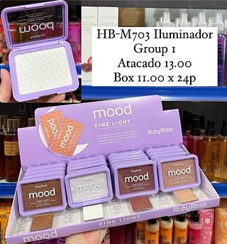 Iluminador Fine Light Mood Grupo 1 Ruby Rose