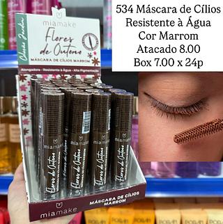 Máscara de Cílios Flores de Outono Marrom Mia Make