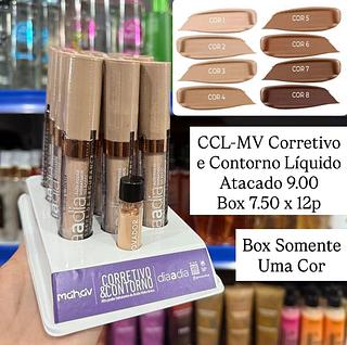 Corretivo e Contorno Líquido Mahav Box Somente Uma Cor