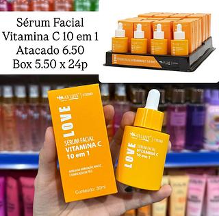 Sérum Facial Vitamina C 10 em 1 Max Love