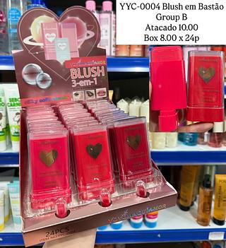 Blush em Bastão Group B Yoyo Maquiamor