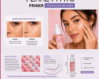 Primer Tecnoligia em Cores Femme Paris