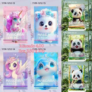 Máscara Facial de Tecido Yoyo Maquiamor