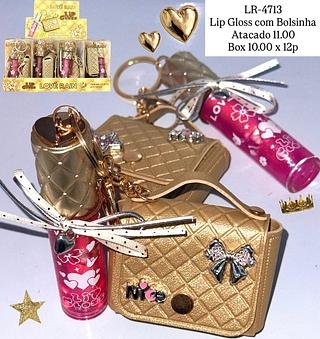 Lip Gloss com Bolsinha Lové Rain