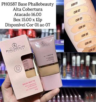 Base Matte Linha Pro Phállebeauty
