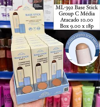 Base Corretivo e Contorno Stick Grupo C Média Miss Lary
