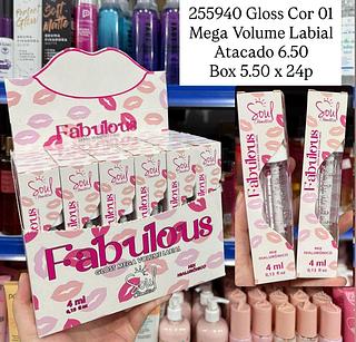 Lip Gloss Mega Volume Cor 1 Soul